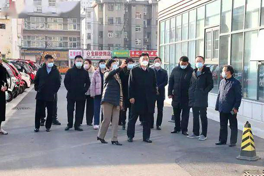 赵西平一行到临沂市妇幼保健院启阳院区调研指导 